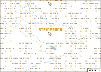 map of Steinebach