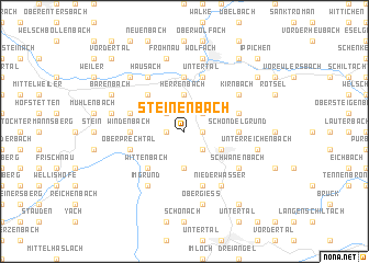 map of Steinenbach