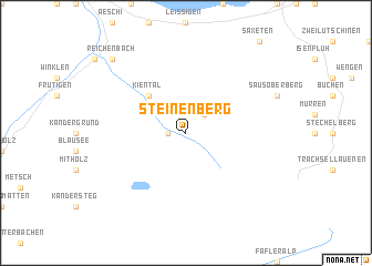 map of Steinenberg
