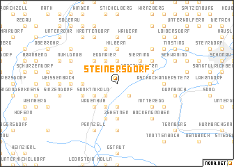 map of Steinersdorf