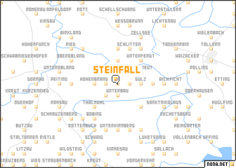map of Steinfall