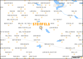 map of Steinfeld