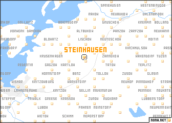 map of Steinhausen