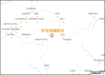 map of Steinibach