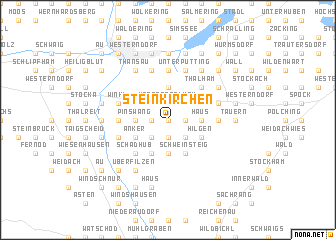 map of Steinkirchen