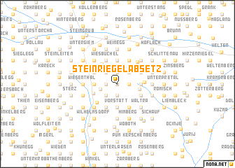 map of Steinriegel Absetz