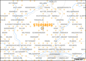 map of Steinsberg