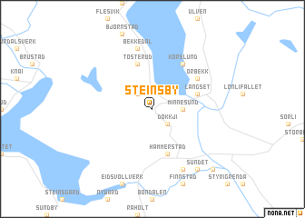 map of Steinsby