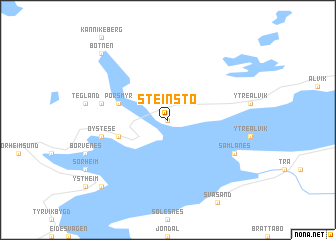 map of Steinstø