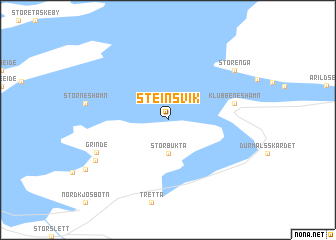 map of Steinsvik