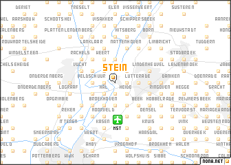 map of Stein