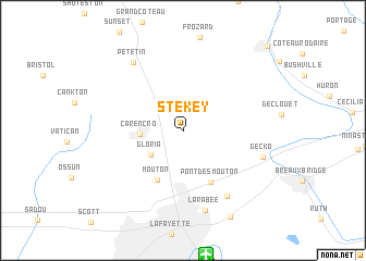 map of Stekey