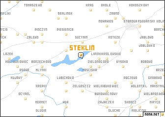 map of Steklin