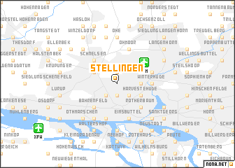 map of Stellingen