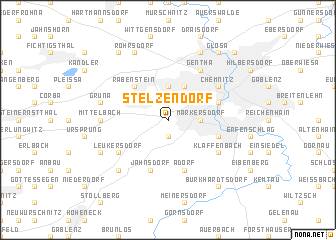 map of Stelzendorf