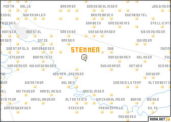 map of Stemmen