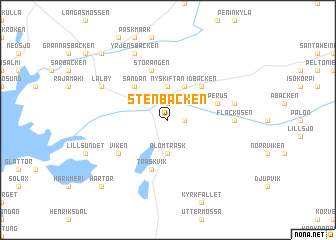 map of Stenbacken