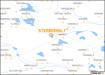 map of Stenbrohult