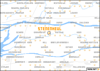 map of Stenenheul