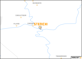 map of Stenichi
