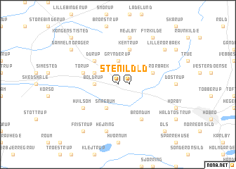 map of Stenild