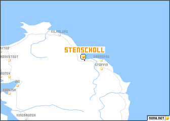 map of Stenscholl