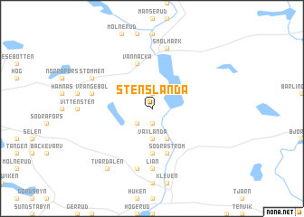 map of Stenslanda