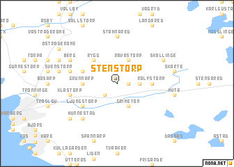 map of Stenstorp