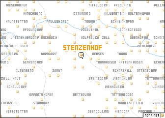 map of Stenzenhof