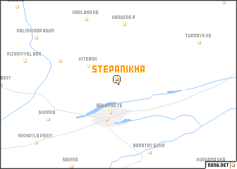 map of Stepanikha