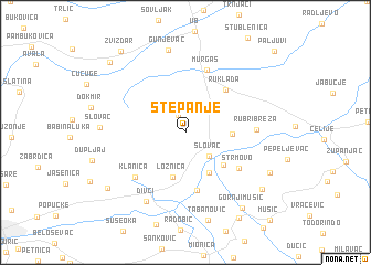 map of Stepanje