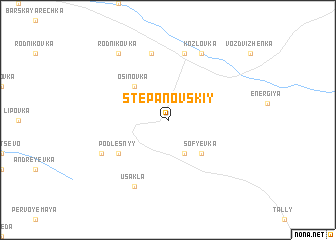map of Stepanovskiy