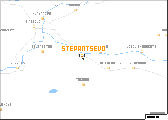 map of Stepantsevo