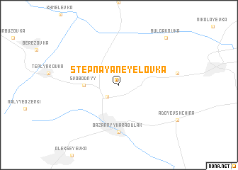 map of Stepnaya Neyelovka