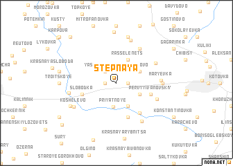 map of Stepnaya