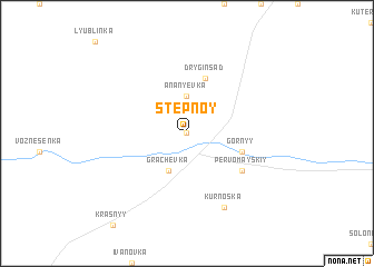 map of Stepnoy