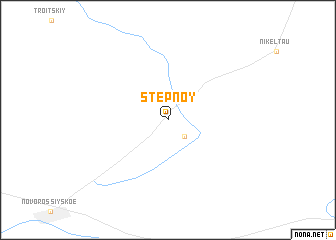 map of Stepnoy