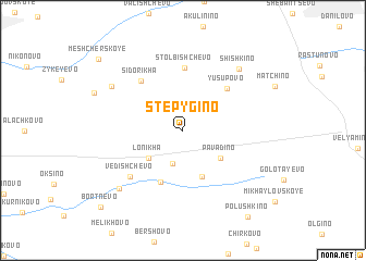 map of Stepygino