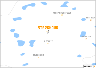 map of Sterkhova