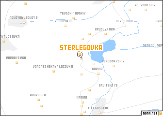 map of Sterlegovka