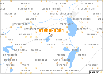 map of Sternhagen