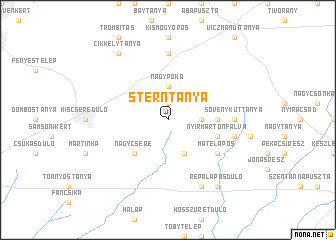 map of Sterntanya