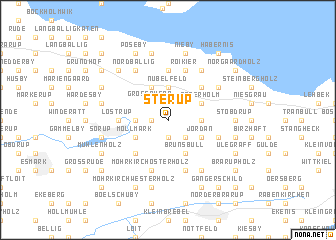 map of Sterup