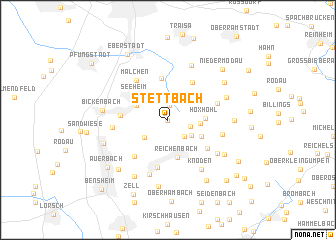 map of Stettbach