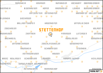 map of Stettenhof