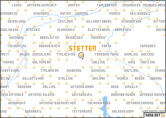 map of Stetten