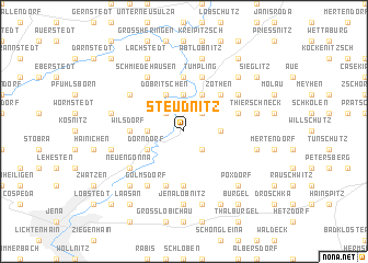 map of Steudnitz