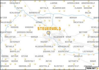 map of Steuerwald