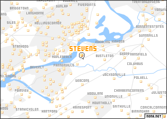 map of Stevens