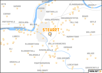 map of Stewart